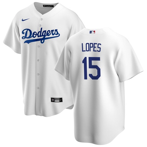 Los Angeles Dodgers Davey Lopes #15 Nike weiß 2025 offizielles MLB Spielertrikot