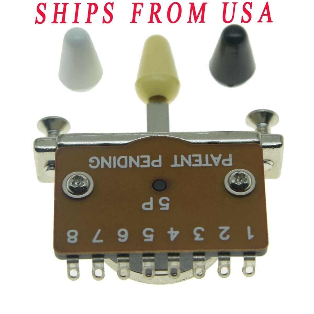 KAISH Die-cast 5 Way Guitar Pickup Selector Switch fit Strat KAISH Die-cast 5 Way Guitar Pickup Selector Switch fit Strat
