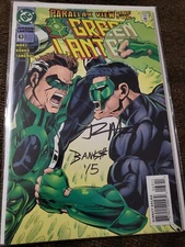 GREEN LANTERN PARALLAX VIEW #63 SIGNED BY RON MARZ AND DARYL BANKS NO COA