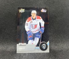Jack Finley STARS CLEAR CUT 2021-22 CHL Upper Deck Hockey #319 ACETATE Card