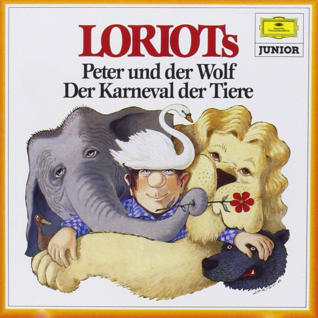 Loriot Loriots Peter und der Wolf / Karneval der Tiere (CD) - Sergei Prokofjew