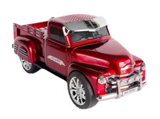 Red Car Truck Portable Bluetooth Speaker With USB Port/FM Radio/Aux Inputs
