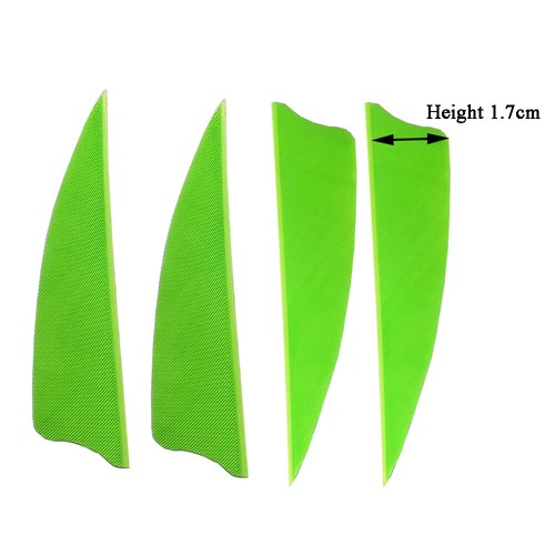 50pcs 3" Archery Arrow Feather Natural Turkey Fletches Fletching Right Left Wing - Picture 5 of 19