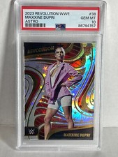 Maxxine Dupri 2023 Panini Revolution WWE  ASTRO RC Rookie PSA 10 POP 1