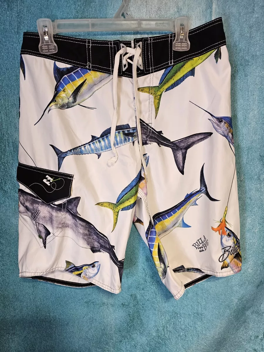 Billabong Saltwater Fish Men's 32 Board Shorts