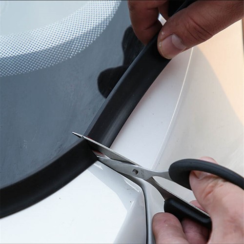 1.8M Car Rubber Sealing Strips For Windshield Hood Roof Soundproof Protector - Picture 3 of 12