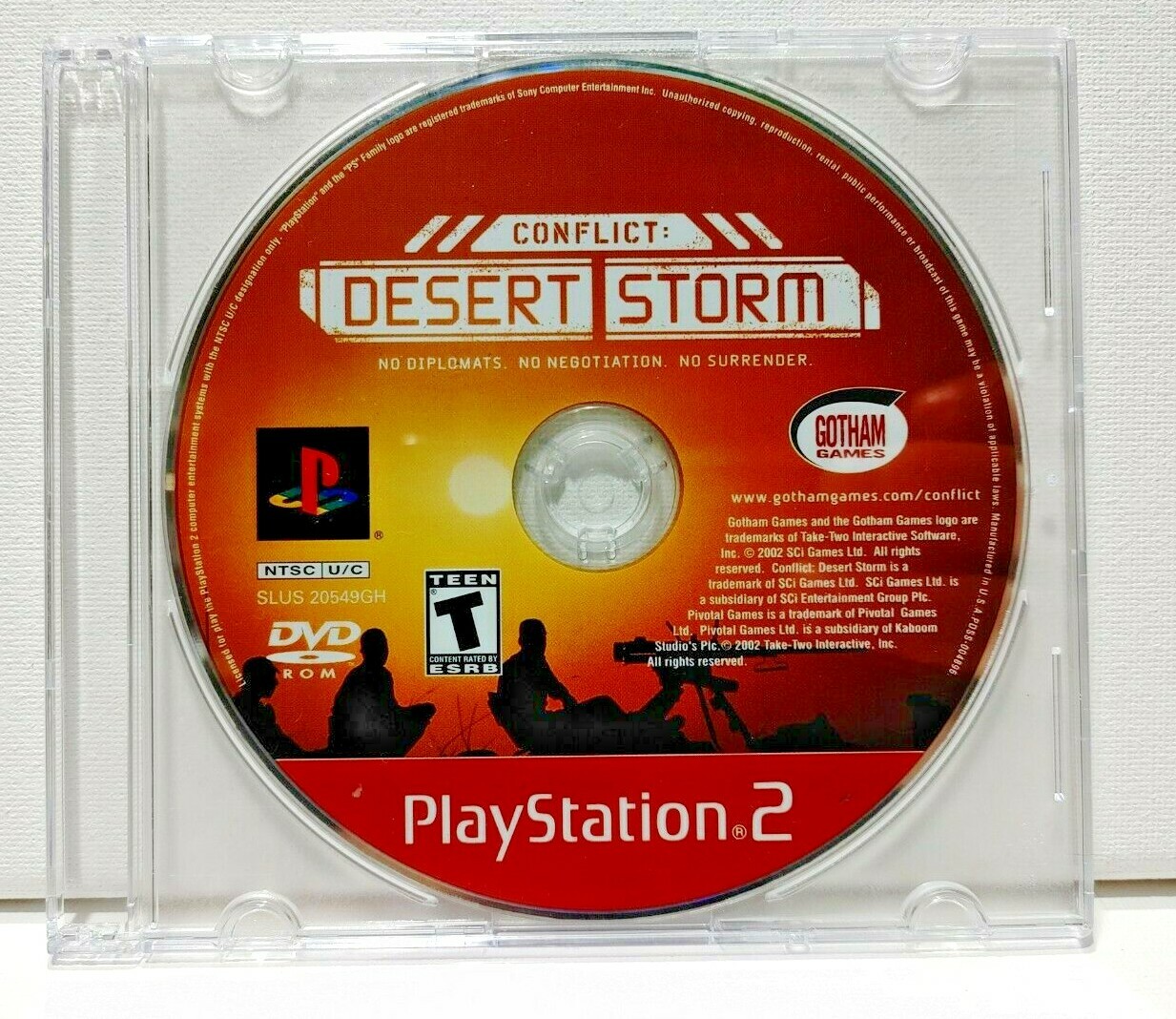 CONFLICT DESERT STORM Game Disc Only! Tested PS2 Playstation 2 eBay