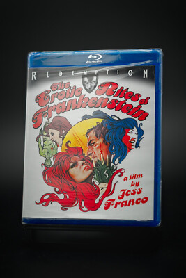 The Erotic Rites of Frankenstein (1972, Blu-Ray, Kino Lorber, Redemption) - New!