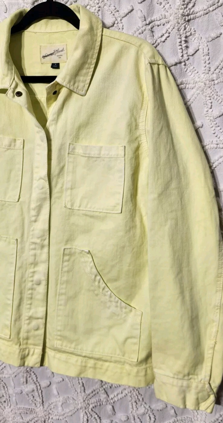 Universal Thread Womens Utility Denim Jacket Size… - image 6