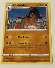 Pokemon TCG Vivid Voltage Mudsdale 097/185 Near Mint/ Mint Pack Fresh