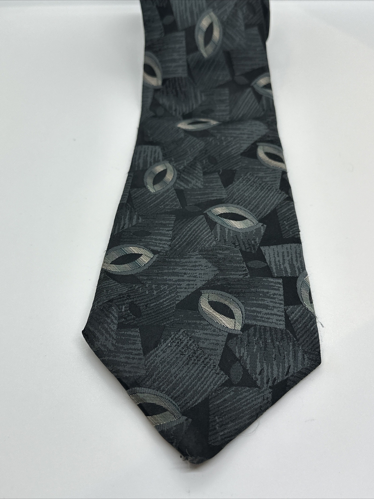 Stringbeans Men’s Geometric Tie Black eBay