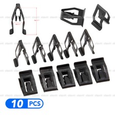 10pcs Universal Car Console Dash Dashboard Trim Metal Retainer Clips Accessories 10pcs Universal Car Console Dash Dashboard Trim Metal Retainer Clips Accessories