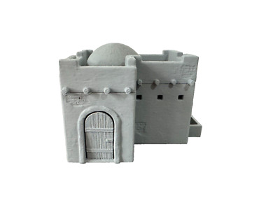 Gewölbtes Wüstenhaus 4 Tatooine Sci Fi Stil Gebäude 28 mm Wargaming 3D gedruckt