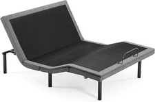 Full Queen Electric Bed Frame Ergonomic Adjustable Bed Base with Wireless Remote