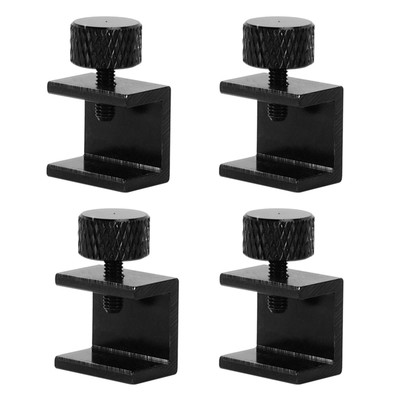 Runlyn 4pcs Adjustable 3d Printer Ender 3 Pro Glass Clips Clamps 3d Printer Heat