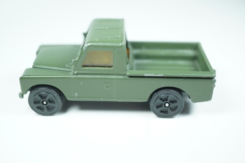 CORGI TOYS JUNIORS Vintage Whizzwheels #16 Land Rover Pick-Up Green Spilt Screen - Picture 2 of 5