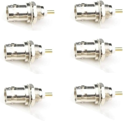 QMseller BNC Chassis Panel Mount Socket Female Jack Solder Type Connectors Adapt
