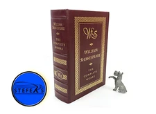 The Complete Works of William Shakespeare - Leatherbound Barnes & Nobel - B6925A