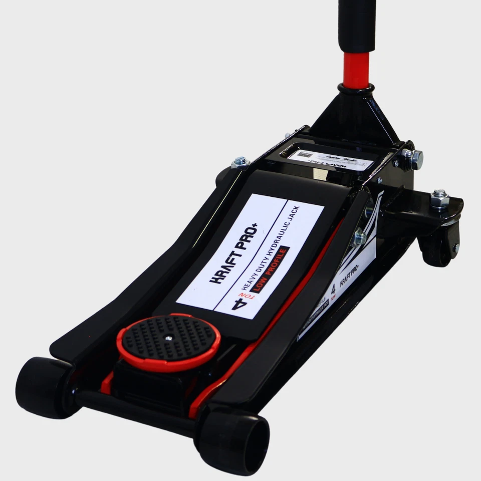 Cric per auto 4T, SUV cric cric per carrello di manovra con doppio pistone (75-505 mm) - Immagine 3 di 4