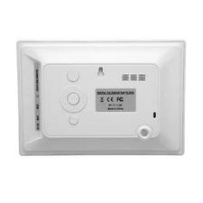 7in Digital Day Clock Auto Dimmable 8 Languages Day Clock With Unabbreviated 