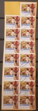 Australia 2012 block 15 10c Dairy cow stamps fine used on paper