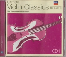 C.D.MUSIC K881  ULTIMATE VIOLIN CLASSICS CD 1