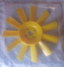 Classic Mini 11 Blade Yellow Plastic Cooling Fan - 12g2129