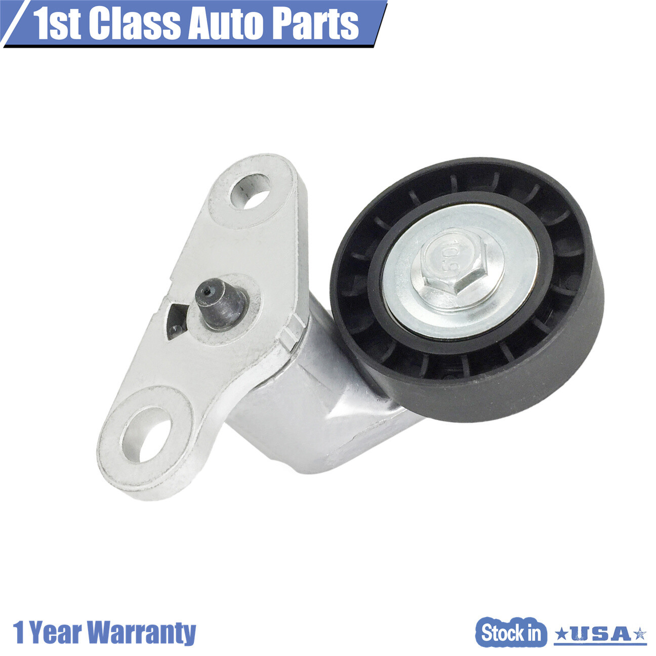 Serpentine Belt Tensioner A/C Compatible with Chevy GMC Cadillac Hummer Saab Buick 419-109