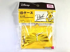 Daiso Disney Winnie The Pooh Card ID Case Yellow New Japan