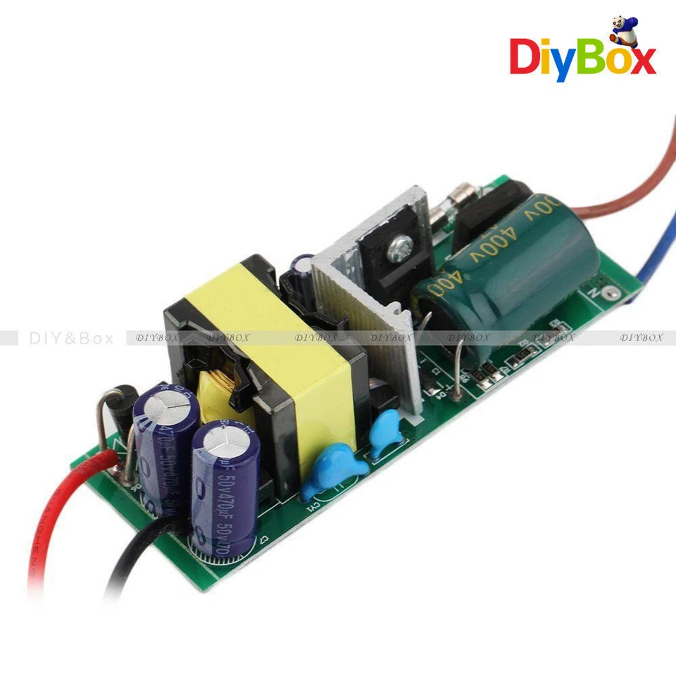 LED Chip Driver Power Supply No-waterproof Driver Transformer AC 85-265V 3W-100W - Image 4 of 4