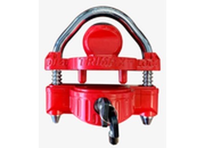 Trimax UMAX25D - Deluxe ''DIE CAST'' Narrow Body 1/2'' Coupler and U-LOCK