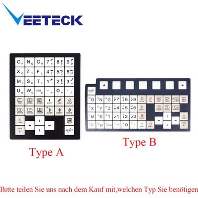 Folientastatur Für Fanuc Series Oi Mate-MC 0i Mate-MC A02B-0311-B500 Membrane