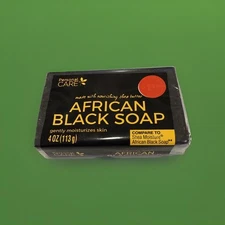 Personal Care AFRICAN BLACK SOAP Shea Butter & Skin Moisturizing, 4 Oz