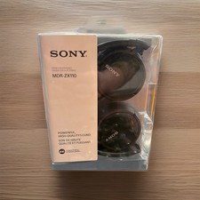 Sony ZX Series Wired On-Ear Headphones, Black MDR-ZX110