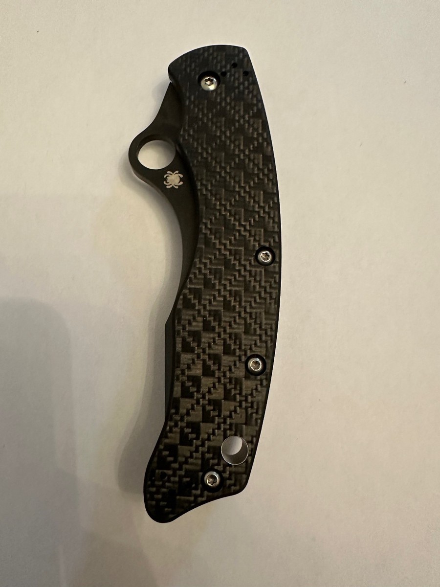 Spyderco ザボ Laci Szabo Spyderco /Laci Szabo /Black Carbon fiber /S30V DLC /C146CFBBKP