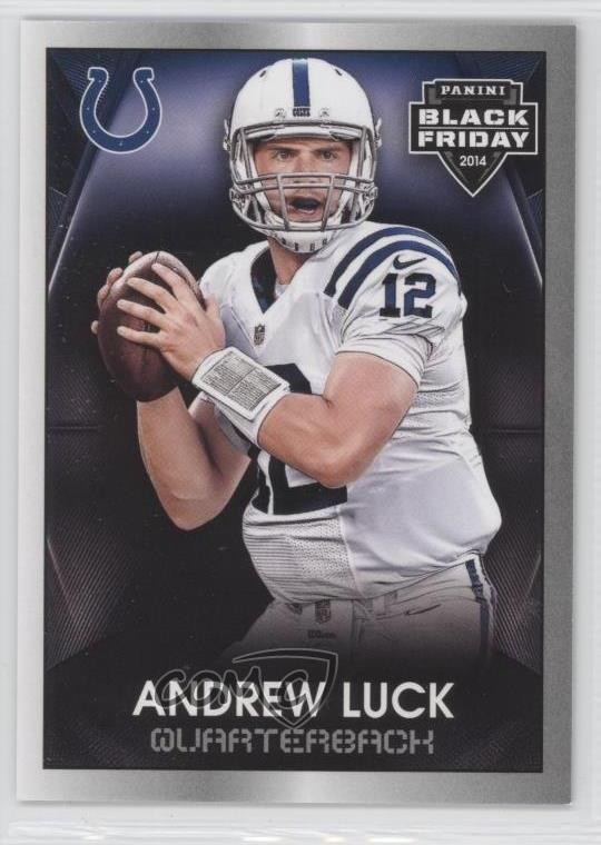 2014 Panini Black Friday Decoy Thick Stock Andrew Luck #7 0a7