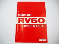 Suzuki RV50 Fun Bike Servizio Riparazione Officina Manuale e Manutenzione 1973 - 1990