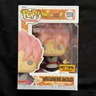Funko Pop! Animation Dragon Ball Super Goku Black Rosé #1516 Hot Topic Exclusive