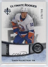 2022-23 Ultimate Collection Rookies Jersey /799 Simon Holmstrom #176 Rookie RC