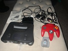 Nintendo 64 N64 Console With Cables - controller included free due to fault