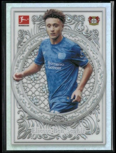 2025-26 Topps Chrome Bundesliga Eliesse Ben Seghir #OR-25 Ornaments Leverkusen