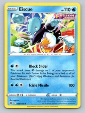 Pokemon Eiscue SWSH09: Brilliant Stars 044/172 Light Play LP+ or Better