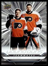 2024-25 Upper Deck Outburst Silver Matvei Michkov / Ivan Fedotov Rookie