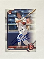 2022 Bowman Draft - Blaze Jordan #BD-24 (RC) On Card Auto