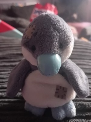 Carte Blanche Me To You My Blue Nosed Friends Köcher der Pinguin, Mini Plüsch
