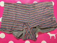2015 Victoria's Secret PINK Cotton Boyshort Panties M NEW Stripes Vintage VTG