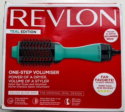 Revlon One-Step Haartrockner & Volumizer   Teal, neu, CN-Stecker, OVP defekt