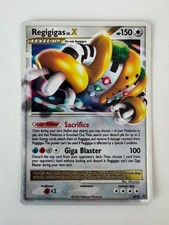 Pokemon TCG Regigigas LV.X DP30 Black Star Promo Holo Rare L@@K!