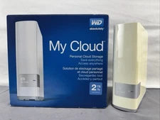WD My Cloud 2 TB Drive - With Cord, Box  Good Used Condition