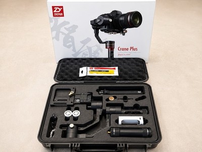 Zhiyun Crane Plus 3-D Kamera Gimbal   voll funktionsfähig   mit Zubehör & Koffer
